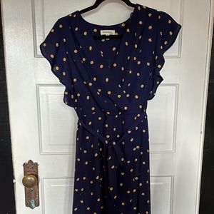 Monteau Faux Wrap Dress